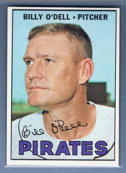 1967 Topps #162 Billy O'Dell EX-MT  GO397