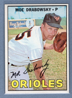 1967 Topps #125 Moe Drabowsky (b) EX-MT  GO308