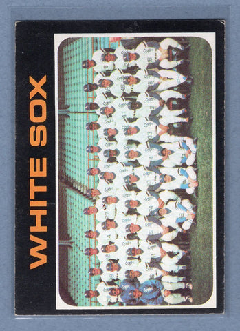 1971 Topps #289 White Sox Team (b) EX  GO950