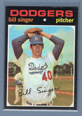 1971 Topps #145 Bill Singer  (d) EX-MT  GO775