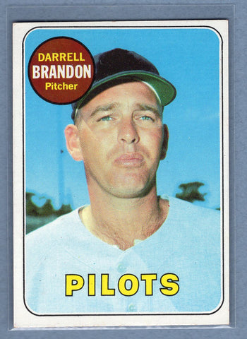 1969 Topps #301 Darrell Brandon (d) EX-MT  GOWABB