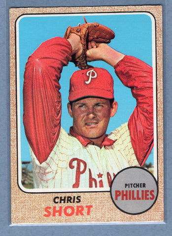 1968 Topps #139 Chris Short (b)EX-MT  GO507