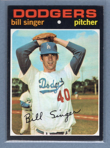 1971 Topps #145 Bill Singer  (e) EX-MT  GO775