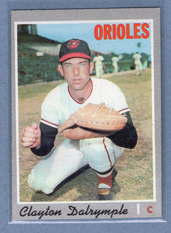 1970 Topps #319 Clayton Dalrymple  (b) EX-MT  GO750