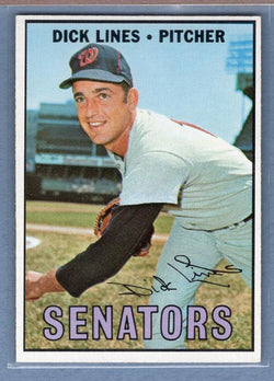 1967 Topps #273 Dick Lines EX-MT   GO415