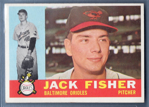1960 Topps #46 Jack Fisher VG-EX Set Break 1