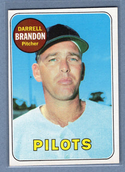 1969 Topps #301 Darrell Brandon (e) EX-MT  GOWABB