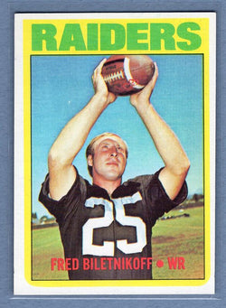 1972 Topps #210 Fred Biletnikoff (HOF) EX-MT   GO188