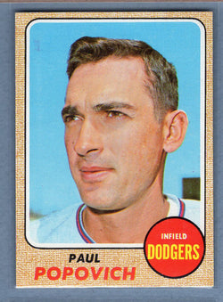 1968 Topps #266 Paul Popovich EX-MT  GO545