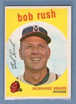 1959 Topps #396 Bob Rush (b) EX-MT   GO207