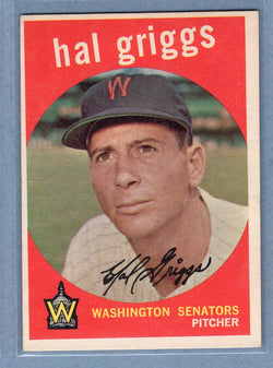 1959 Topps #434 Hal Griggs (b) EX  GO186