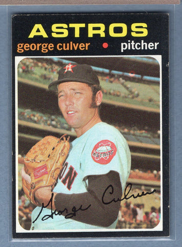 1971 Topps #291 George Culver  EX  GO950
