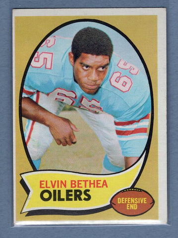 1970 Topps #43 Elvin Bethea (R) (HOF) EX  GO263