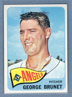 1965 Topps #242 George Brunet EX-MT  GO522