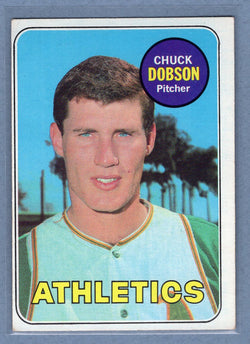1969 Topps #397 Chuck Dobson VG-EX  GO572