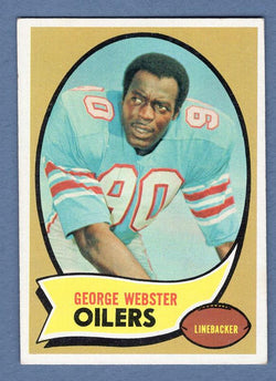 1970 Topps #120 George Webster EX   GO121