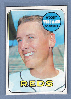 1969 Topps #142 Woody Woodward (b) EX  GO577