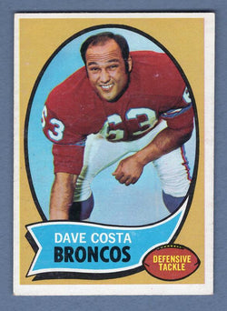 1970 Topps #122 Dave Costa EX   GO121