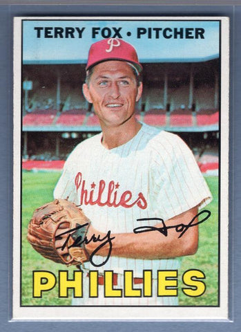 1967 Topps #181 Terry Fox EX-MT  GO397