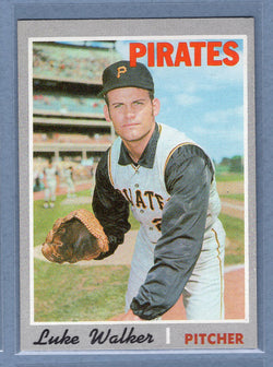 1970 Topps #322 Luke Walker  (b) EX-MT  GO750