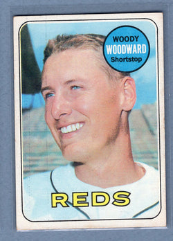 1969 Topps #142 Woody Woodward (c) EX  GO577