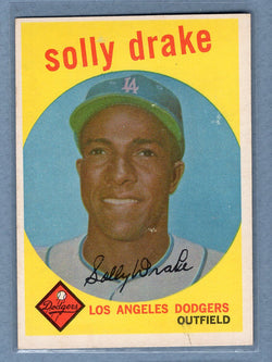 1959 Topps #406 Solly Drake (a) EX-MT   GO207