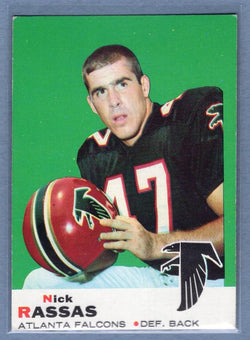 1969 Topps #71 Nick Rassas EX  Set Break GO263