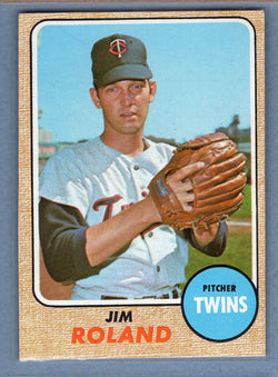1968 Topps #276 Jim Roland EX-MT  GO545