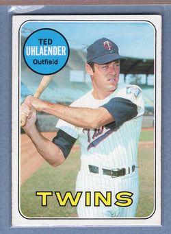 1969 Topps #194 Ted Uhlaender (a) EX   GO501