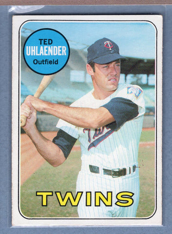 1969 Topps #194 Ted Uhlaender (a) EX   GO501
