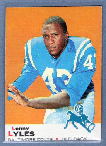 1969 Topps #72 Lenny Lyles EX-MT  Set Break GO263