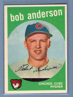 1959 Topps #447 Bob Anderson EX  GO186