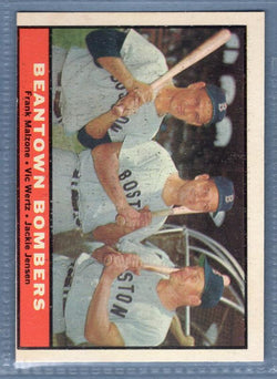 1961 Topps #173 Beantown Bombers (Jensen, Wertz, etc.)(d) VG   GO417