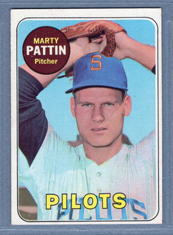 1969 Topps #563 Marty Pattin EX-MT  GO661