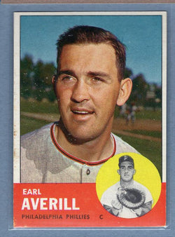 1963 Topps #139 Earl Averill (HOF) EX   GO148