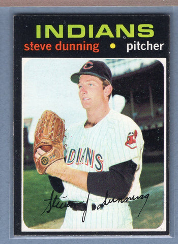 1971 Topps #294 Steve Dunning (a) EX  GO950