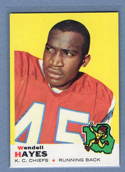 1969 Topps #58 Wendell Hayes EX-MT        GO103
