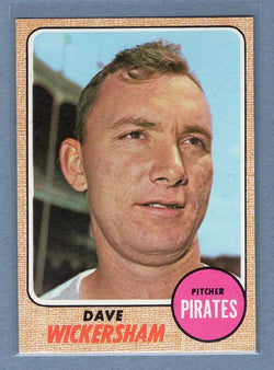 1968 Topps #288 Dave Wickersham (b) EX-MT  GO339
