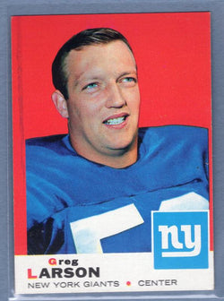 1969 Topps #106 Greg Larson EX-MT  GO226