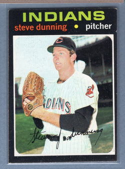 1971 Topps #294 Steve Dunning (b) EX  GO950