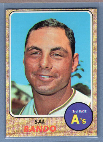 1968 Topps #146 Sal Bando (b)EX-MT  GO507