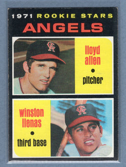 1971 Topps #152 Angels Rookies (Allen/Llenas)  (a) EX-MT  GO775