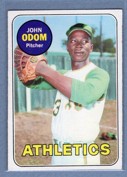 1969 Topps #195 John Odom (a) EX   GO501