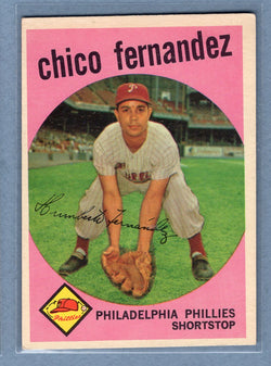 1959 Topps #452 Chico Fernandez EX  GO186
