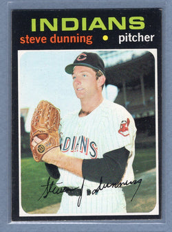 1971 Topps #294 Steve Dunning (c) EX  GO950