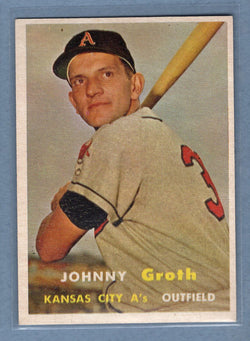 1957 Topps #360 Johnny Groth EX-MT  GO150