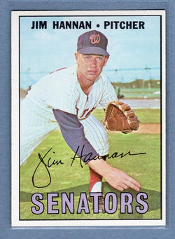 1967 Topps #291 Jim Hannan EX-MT   GO415