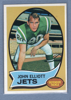 1970 Topps #54 John Elliott EX-MT  GO263