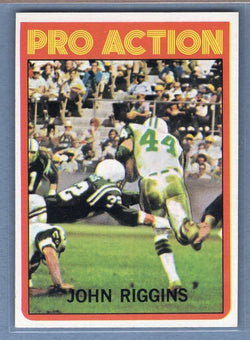 1972 Topps #126 John Riggins (HOF) IA EX-MT  GO244