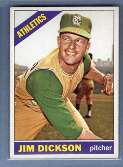 1966 Topps #201 Jim Dickson EX  GO468